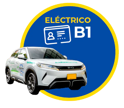 Curso de conducción para Carro Particular Eléctrico Categoría B1
