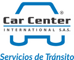 car center logo con frase servicios transito PNG fondo transparente